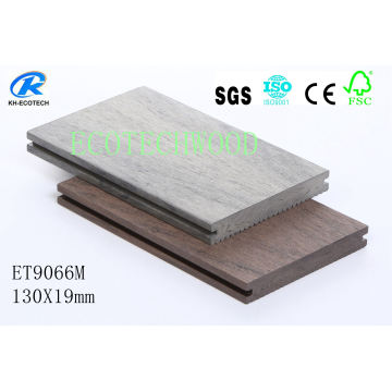 High Strength & Low Expansion Bi-Color WPC Decking with Waterproof, UV Resistance etc.